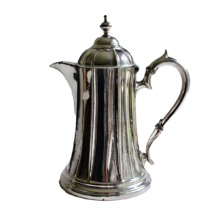 Kaffeekanne /Kakaokanne aus England versilbert um 1910