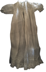 Bezauberndes Taufkleid aus Organza Spitze England um 1900