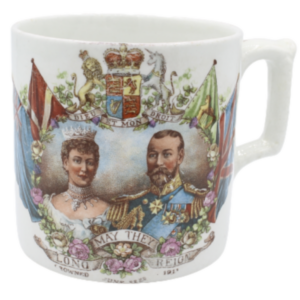 Tasse groß Krönung King George V 1911