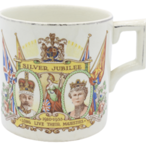 Tasse antik Silver Jubilee 1935