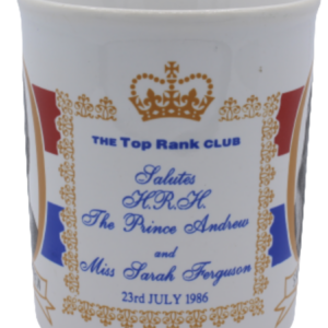 Tasse Hochzeit Andrew & Sarah The Top Rank Club