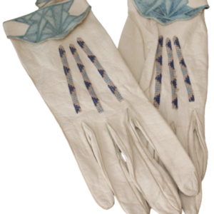 Antike Handschuhe aus Ziegenleder England um 1900