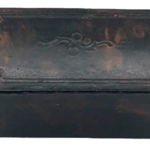 Dose Schnupftabakdose Papier Mache England um 1840