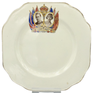 Teller antik Krönung 1937 King George VI