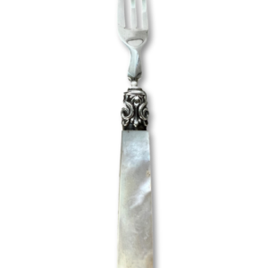 Kuchengabel Perlmutt Jugendstil aus England um 1920 antik