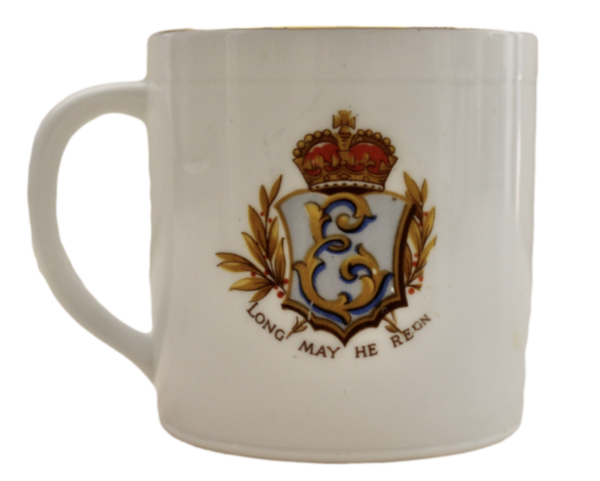 Tasse antik Krönung 1937 King Edward VIII Melba selten