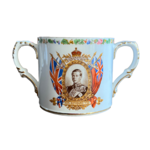 Tasse antik Krönung 1937 King Edward VIII - LOVING MUG