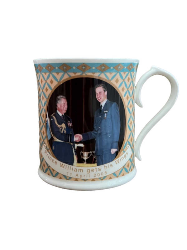 Tasse - Prince William gets his Wings 2008 und Kate & William