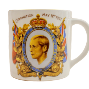 Tasse antik Krönung 1937 King Edward VIII Gresley