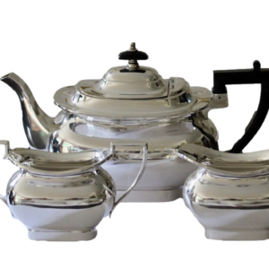 Teeservice 3-teilig versilbert England um 1940