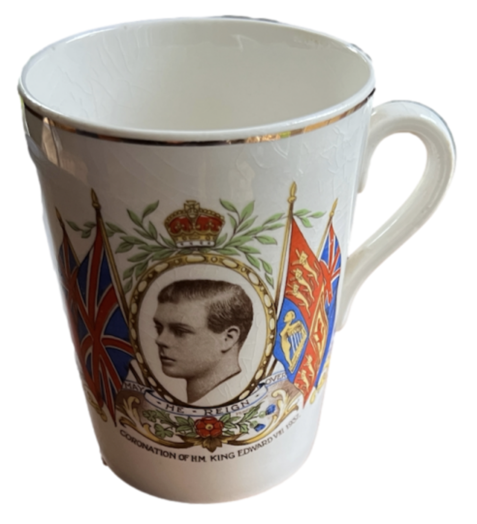 Tasse antik Krönung 1937 King Edward VIII - Nr.2