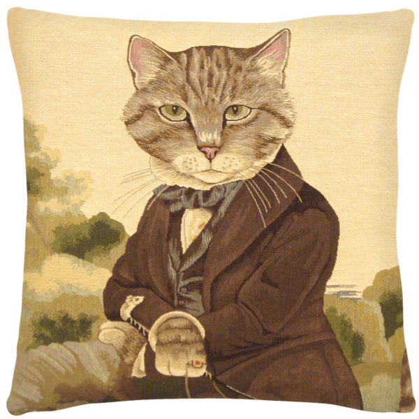 Kissen Katze GENTLEMAN Susan Herbert