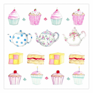 Karte TEA TIME von Crumble & Core