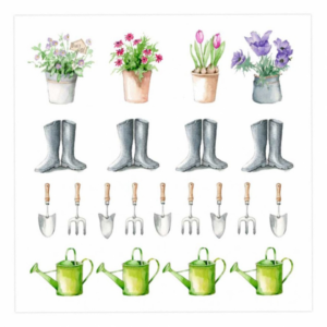 Karte GARTEN von Crumble & Core