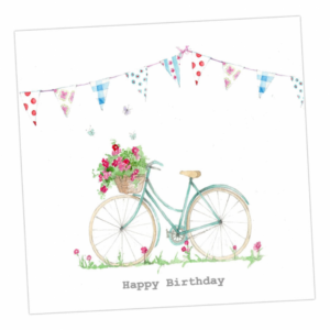 Karte FAHRRAD GEBURTSTAG von Crumble & Core