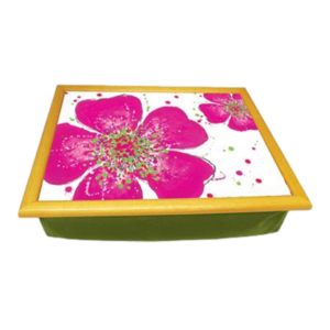 Knietablett PINK ROSE (Laptray)