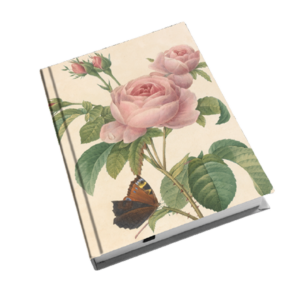 Notizbuch A6 ROSE CENTIFOLIA - Botanical Garden aus Schottland