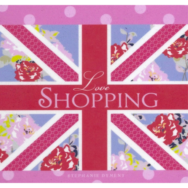 Untersetzer Love Shopping Union Jack