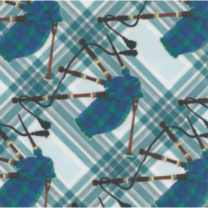 Untersetzer Schottland Bagpipe Tartan