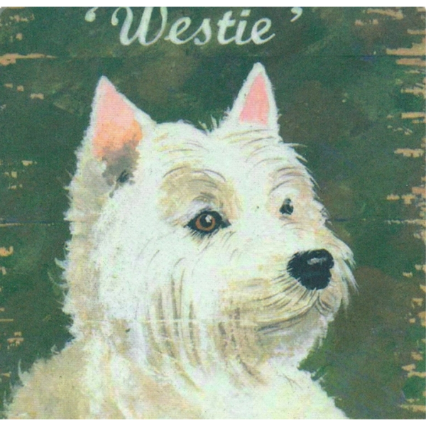 Untersetzer Schottland Westie West Highland Terrier