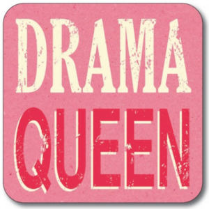 Untersetzer Drama Queen