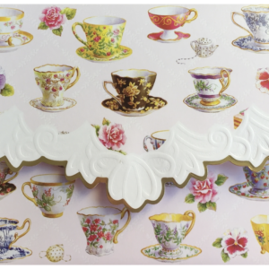 Carol Wilson Karten: Tea Cups (Teetassen)