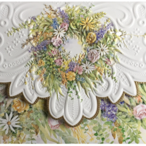 Carol Wilson Karten: Wildflower Wreath (Wildblumen Kranz)