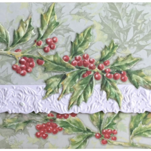 Carol Wilson Weihnachtskarten Holly (Ilex)