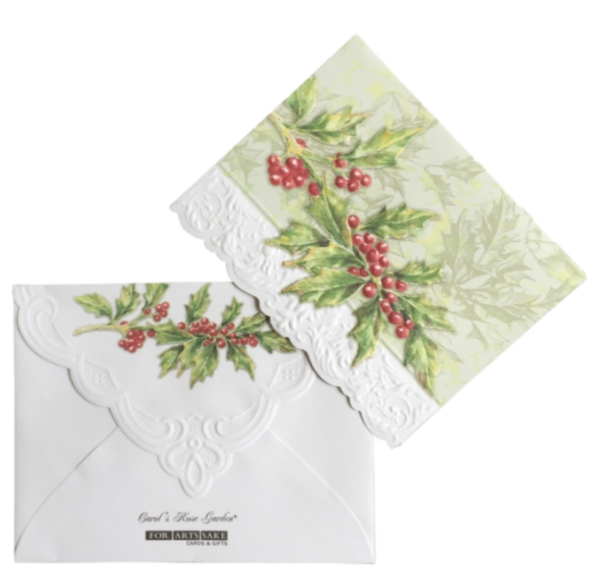 Carol Wilson Weihnachtskarten Holly (Ilex)