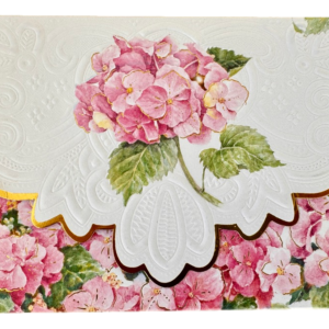 Briefkartenset von Carol Wilson - "Pink Hydrangea" - Rosa Hortensien