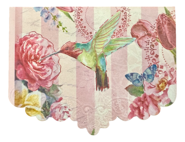 Briefkartenset von Carol Wilson - "Hummingbird Pink" - Rosa Kolibri