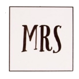 Untersetzer MRS Hochzeit REDUZIERT