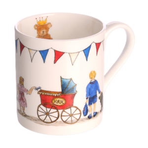 Tasse Royal Baby 2018 Kate & William Limited Edition von Milly Green REDUZIERT