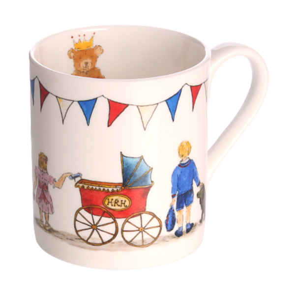 Tasse Royal Baby 2018 Kate & William Limited Edition von Milly Green REDUZIERT