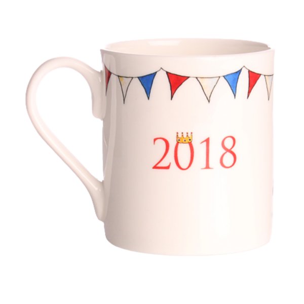 Tasse Royal Baby 2018 Kate & William Limited Edition von Milly Green REDUZIERT