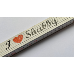 Zollstock I love Shabby REDUZIERT