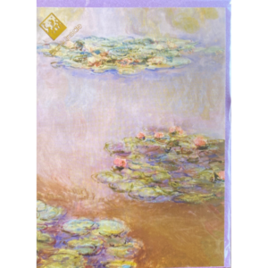 Karte Jugendstil Impressionismus MONET Water Lilies