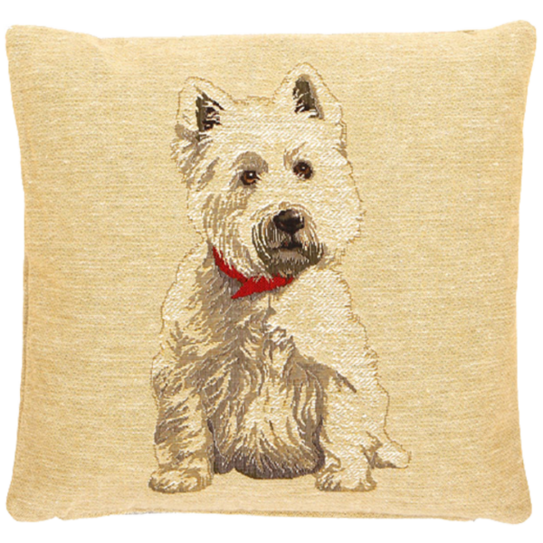 Kissen Hund Westie 2 West Highland Terrier