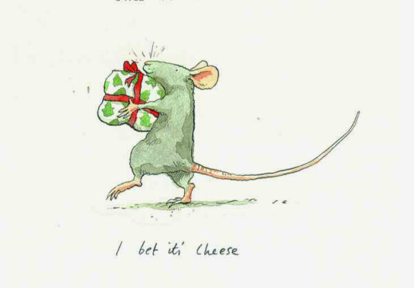 Karte MAUS - I bet it´s cheese von Two Bad Mice