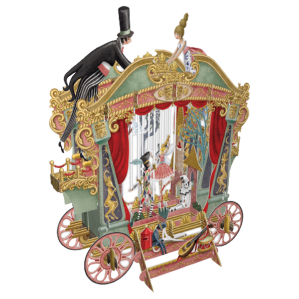 3 D Karte PUPPET THEATRE - Puppentheater