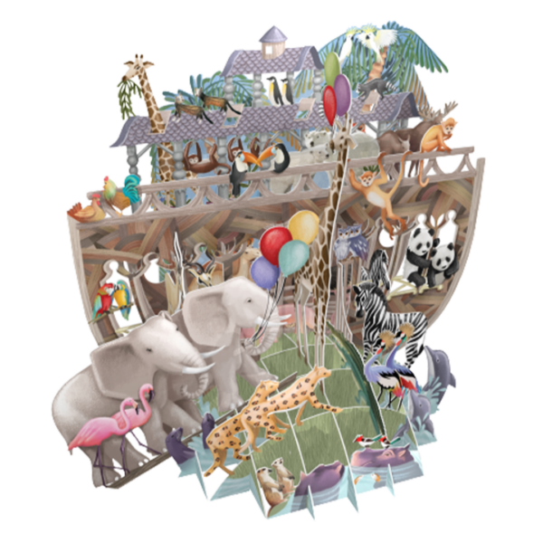 3 D Karte NOAH'S ARK - Noahs Arche