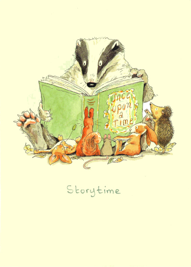 Karte DACHS - Storytime Anita Jeram von Two Bad Mice