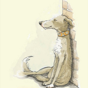 Karte HUND - Peace and Quiet Anita Jeram von Two Bad Mice