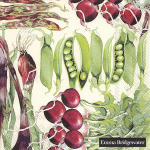 Lunch Servietten von IHR - VEGETABLE GARDEN