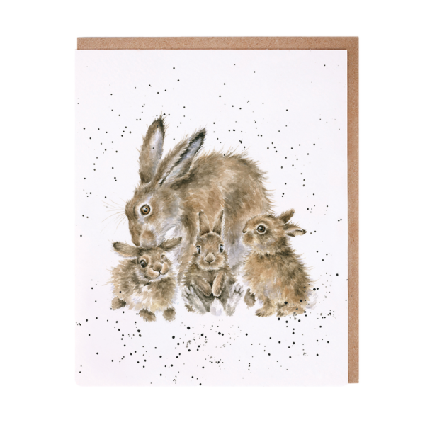 Karte Tiere HASE Furever and always von Wrendale Designs aus England