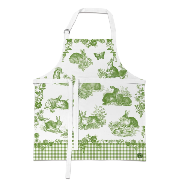 Schürze BUNNY TOILE von Michel Design Works