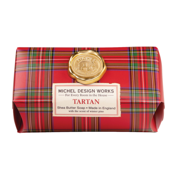 Seife 245 g CHRISTMAS TARTAN von Michel Design Works