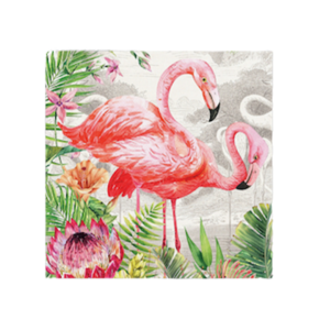 Servietten FLAMINGO von Michel Design Works