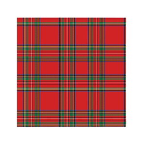 Servietten CHRISTMAS TARTAN von Michel Design Works