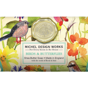 Seife 245 g BIRDS & BUTTERFLIES von Michel Design Works